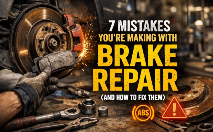  7 Mistakes You’re Making with Brake Repair (and How to Fix Them)